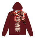 Aot Men's Hoodie SW499-GQ - Red