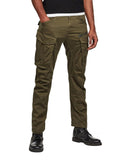 Rovic Zip 3D Cargo Pants Men D02190-5126D Dk Bronze Green - Green