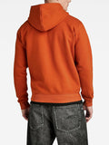 Dotted Hdd Sw Men's Hoodie D23481-D425 Rooibos Tea - Orange