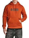 Dotted Hdd Sw Men's Hoodie D23481-D425 Rooibos Tea - Orange