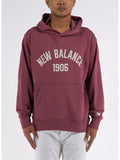 Men's Varsity Hoodie MT33553 Washed Burgundy - Red