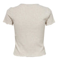 Women's Top 15201206 Pumice Stone Melange - Beige