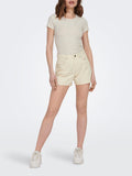 Women's Top 15201206 Pumice Stone Melange - Beige