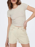 Women's Top 15201206 Pumice Stone Melange - Beige