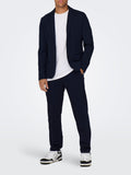 Men's Blazer 22025851 Night Sky - Blue