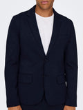 Men's Blazer 22025851 Night Sky - Blue