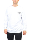 Logo Embroidery Men's Sweatshirt 23FWPRFE286 - White