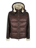 Men's Down Jacket J804KA00 - Brown