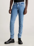 Jeans Slim Calvin Klein Taper da Uomo - Denim