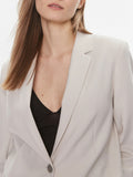 Blazer Calvin Klein Essential Tailored da Donna - Avorio