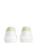 Sneakers Calvin Klein Chunky Cupsole Mono da Donna - Bianco