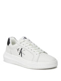 Sneakers Calvin Klein Chunky Cupsole Mono da Donna - Bianco