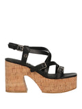 Sandalo Guess Corke da Donna - Nero