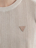 Pullover Guess Stitched da Uomo - Beige