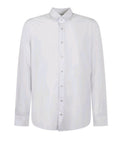 Camicia Classica Michael Kors Performance Slim da Uomo - Bianco