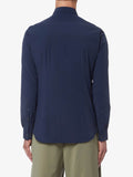 Camicia Classica Michael Kors Performance Slim da Uomo - Blu