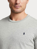 T-shirt Ralph Lauren Crew da Uomo - Grigio